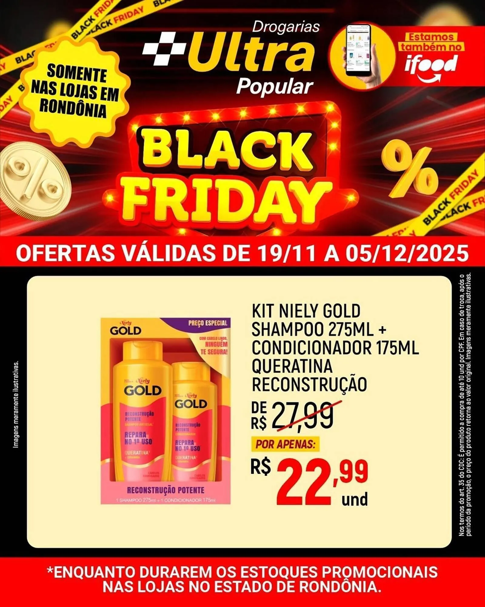 Encarte de Catálogo Drogarias Ultra Popular 19 de novembro até 5 de dezembro 2025 - Pagina 1