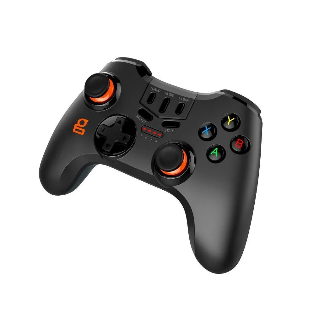 Controle Gamer Bluetooth G3GPW01BK, Multiplataforma, Preto, GEONAV