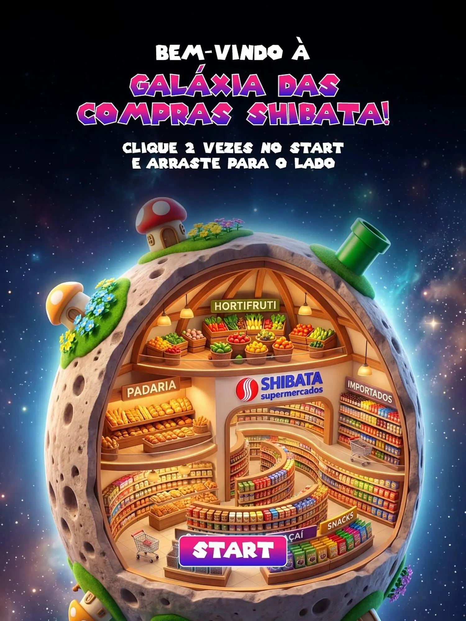 Encarte de Folheto Shibata Supermercados 9 de abril até 9 de abril 2026 - Pagina 1