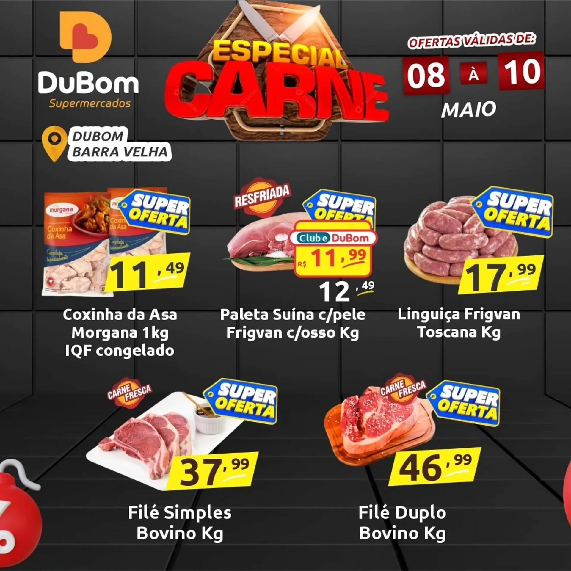 Encarte de Catálogo Dubom Supermercados 9 de maio até 10 de maio 2026 - Pagina 2