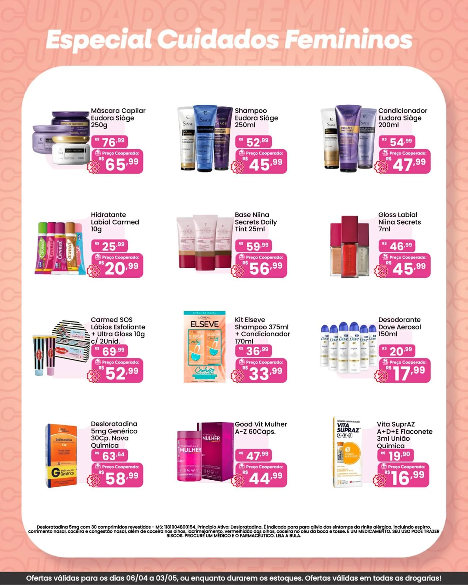 Encarte de Tabloide Coocerqui 6 de abril até 3 de maio 2026 - Pagina 2