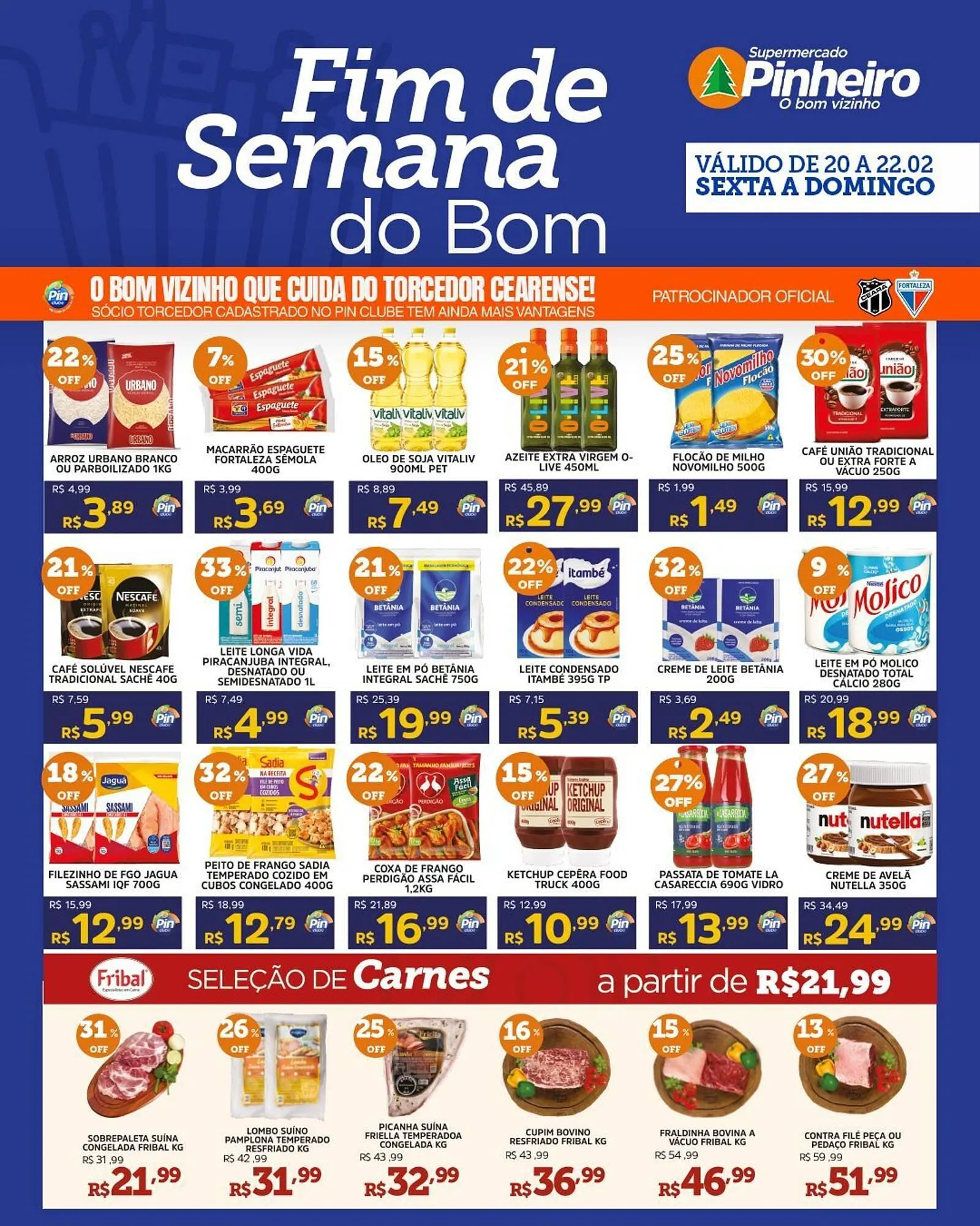 Encarte de Encarte Pinheiro Supermercado 20 de fevereiro até 22 de fevereiro 2026 - Pagina 2