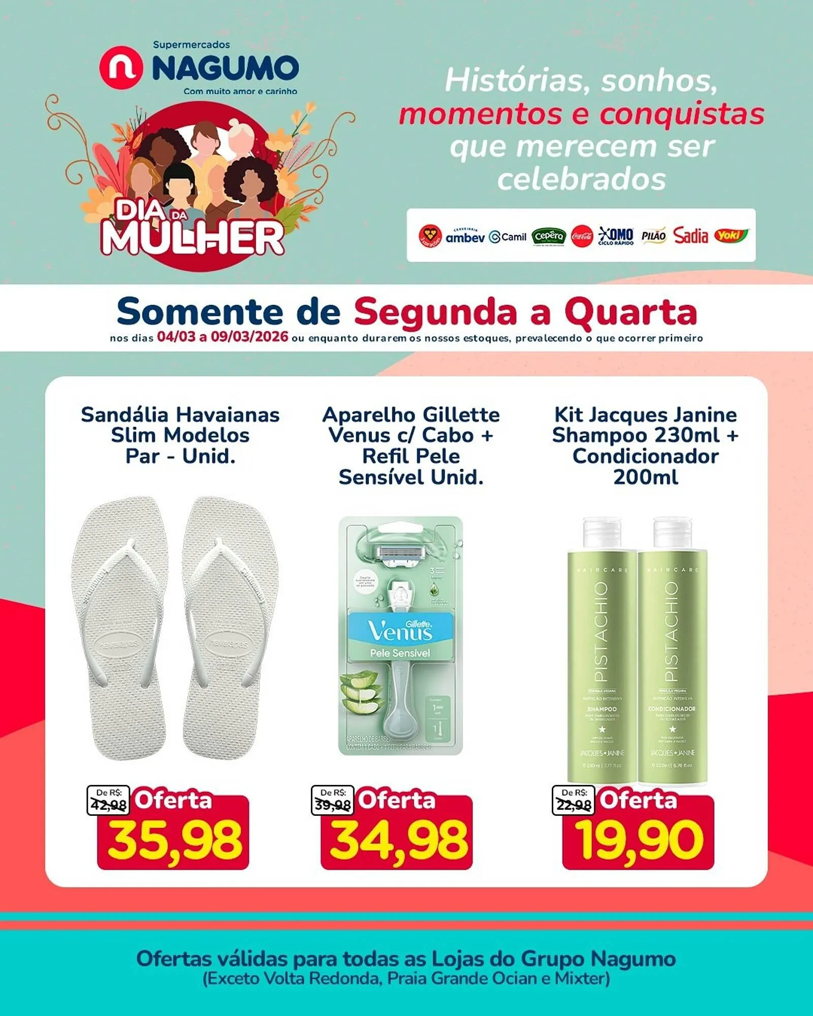 Encarte de Folheto Nagumo 8 de março até 9 de março 2026 - Pagina 1