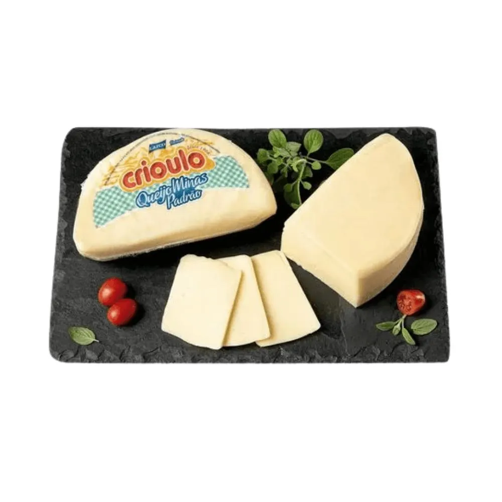 Queijo Minas Padrão Crioulo Peça Kg | Oba Hortifruti