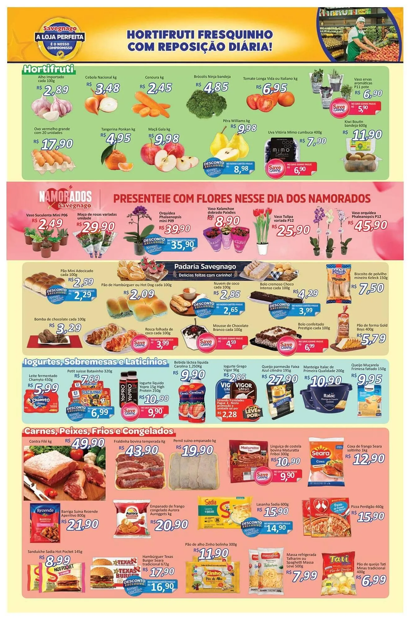 Encarte de Catálogo Supermercados Savegnago 12 de junho até 15 de junho 2025 - Pagina 2