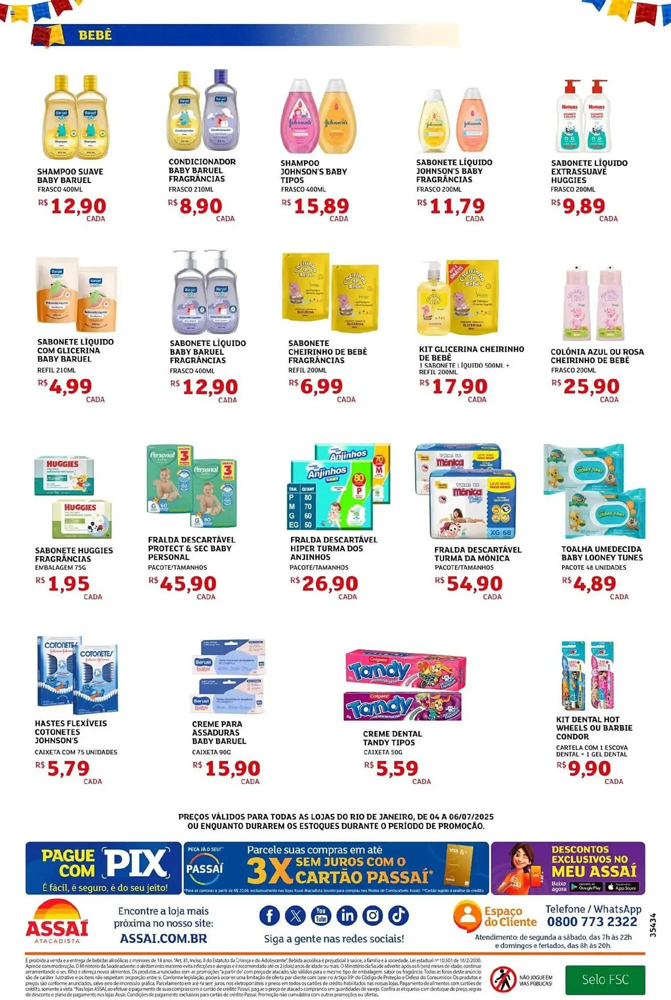 Encarte de Catálogo Assaí Atacadista 4 de julho até 6 de julho 2025 - Pagina 3