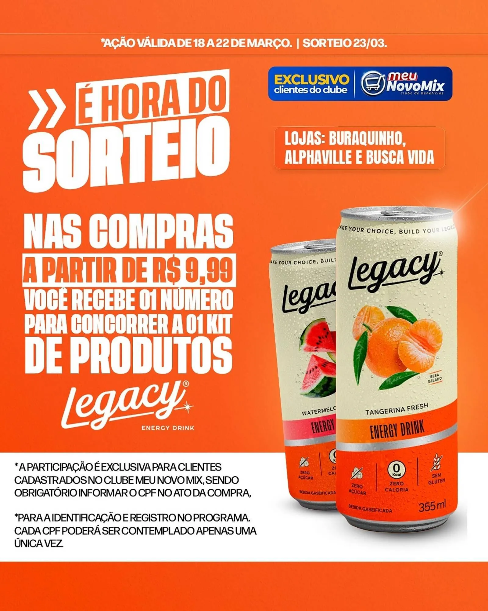 Encarte de Encarte Novo Mix 20 de março até 23 de março 2026 - Pagina 1