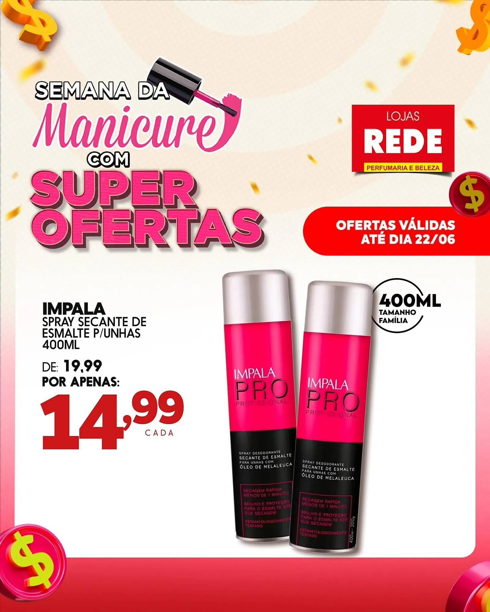 Encarte de Catálogo Lojas Rede 16 de junho até 22 de junho 2025 - Pagina 4