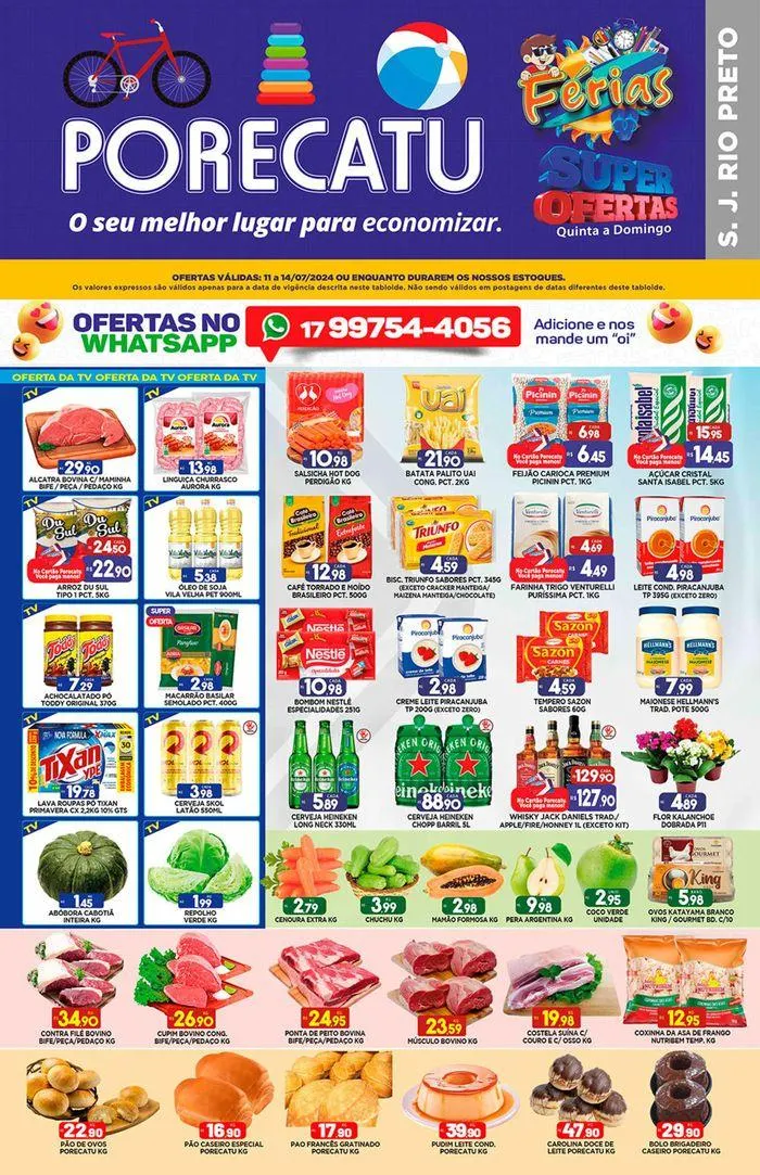 Encarte de Tabloide De Ofertas Rio Preto 12 de julho até 14 de julho 2024 - Pagina 1