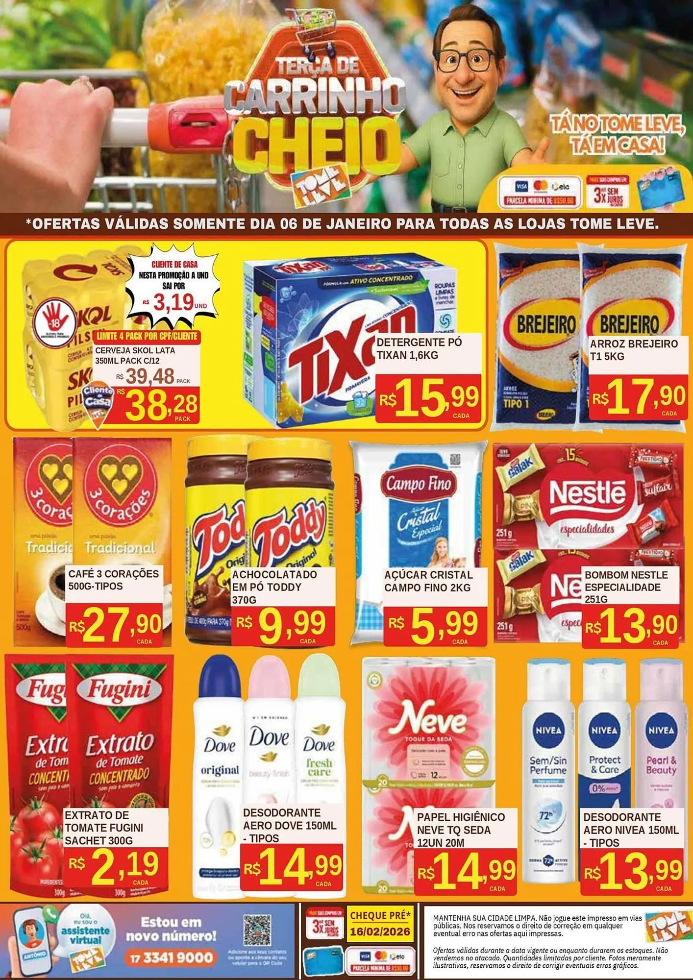 Encarte de Catálogo Tome Leve 6 de janeiro até 7 de janeiro 2026 - Pagina 3