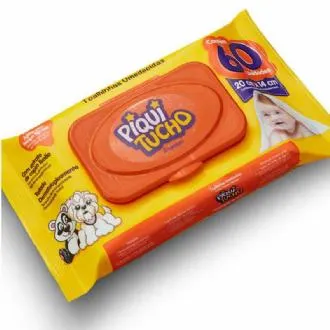 TOALHA UMEDECIDA PIQUITUCHO PREMIUM 60 UN