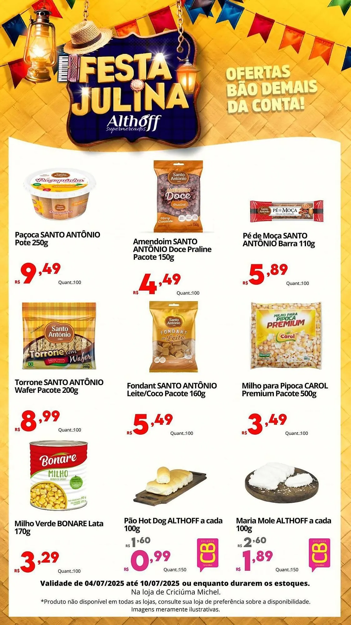Encarte de Catálogo Althoff Supermercados 4 de julho até 10 de julho 2025 - Pagina 11