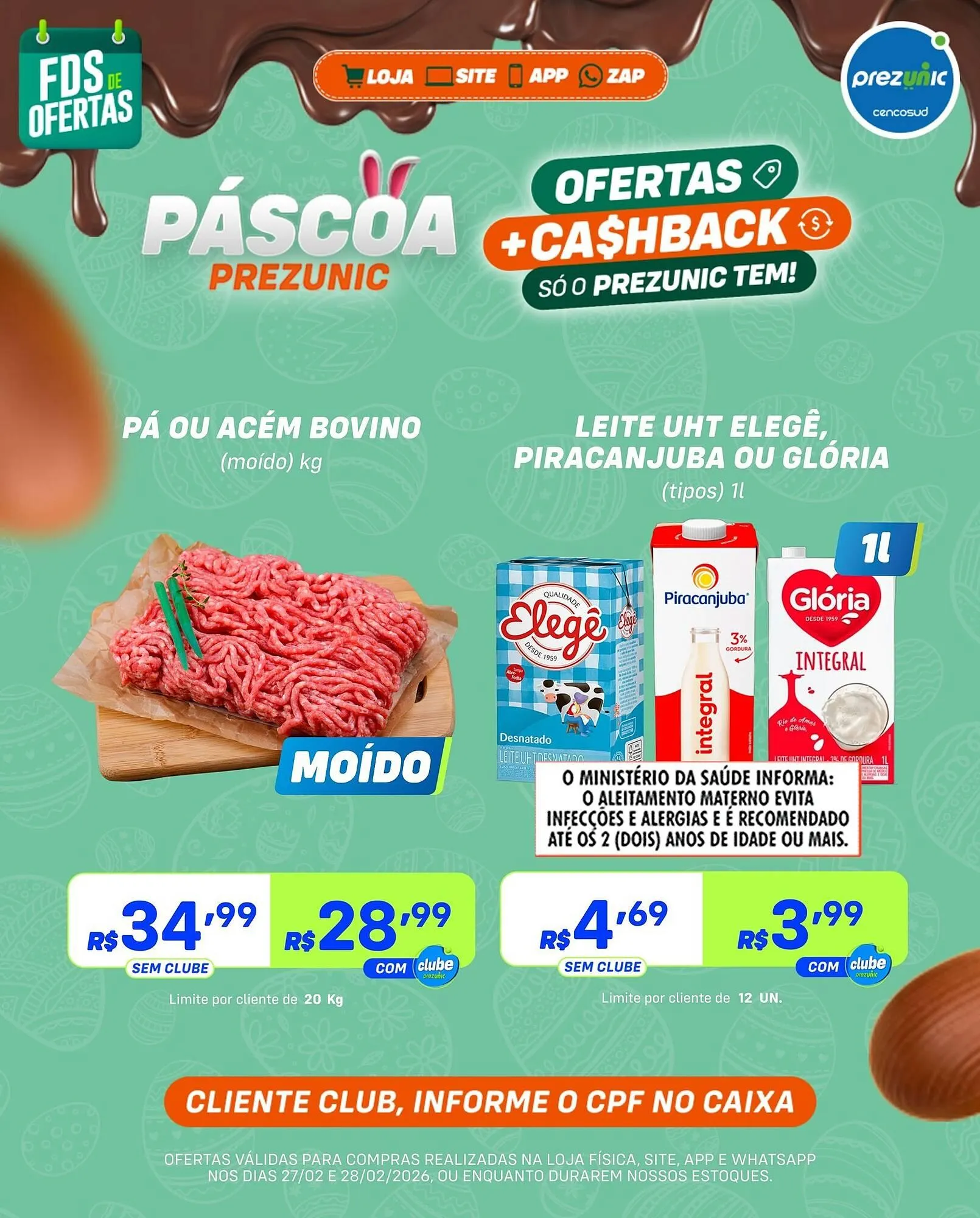 Encarte de Encarte Prezunic 27 de fevereiro até 28 de fevereiro 2026 - Pagina 3