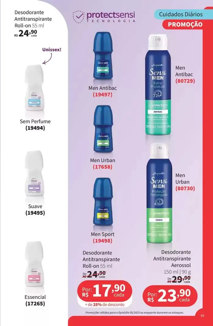 Encarte de Encarte Jequiti 21 de março até 1 de maio 2025 - Pagina 69