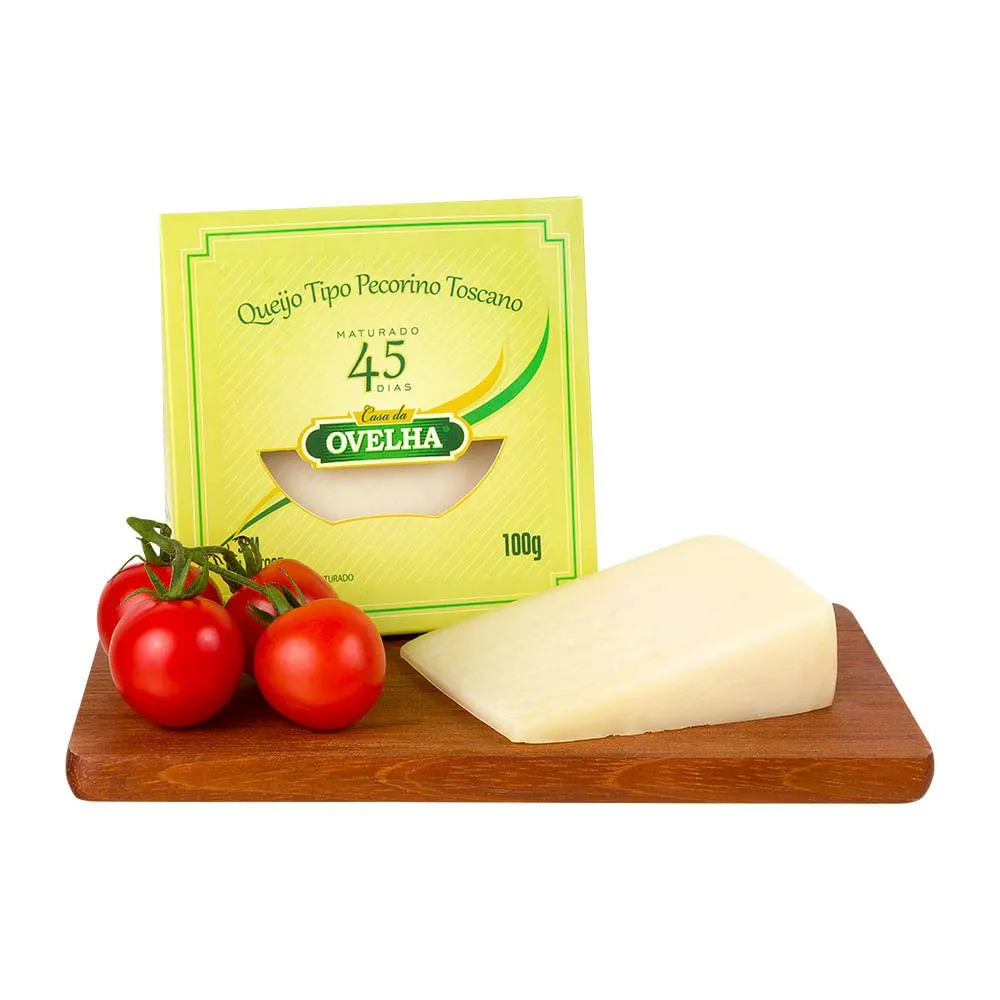 Queijo Pecorino Sem Lactose Casa Da Ovelha 100 G