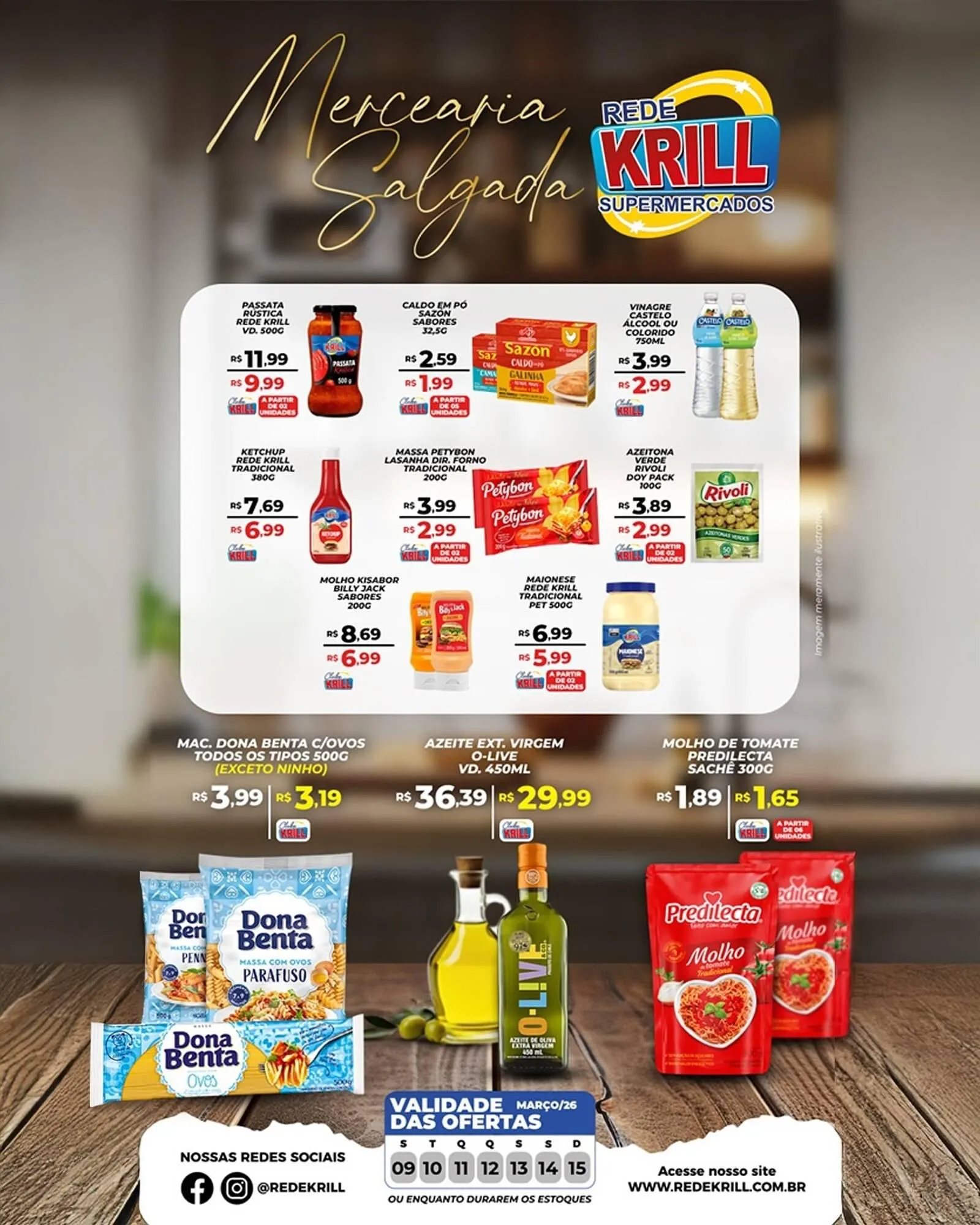 Encarte de Folheto Rede Krill 9 de março até 15 de março 2026 - Pagina 3