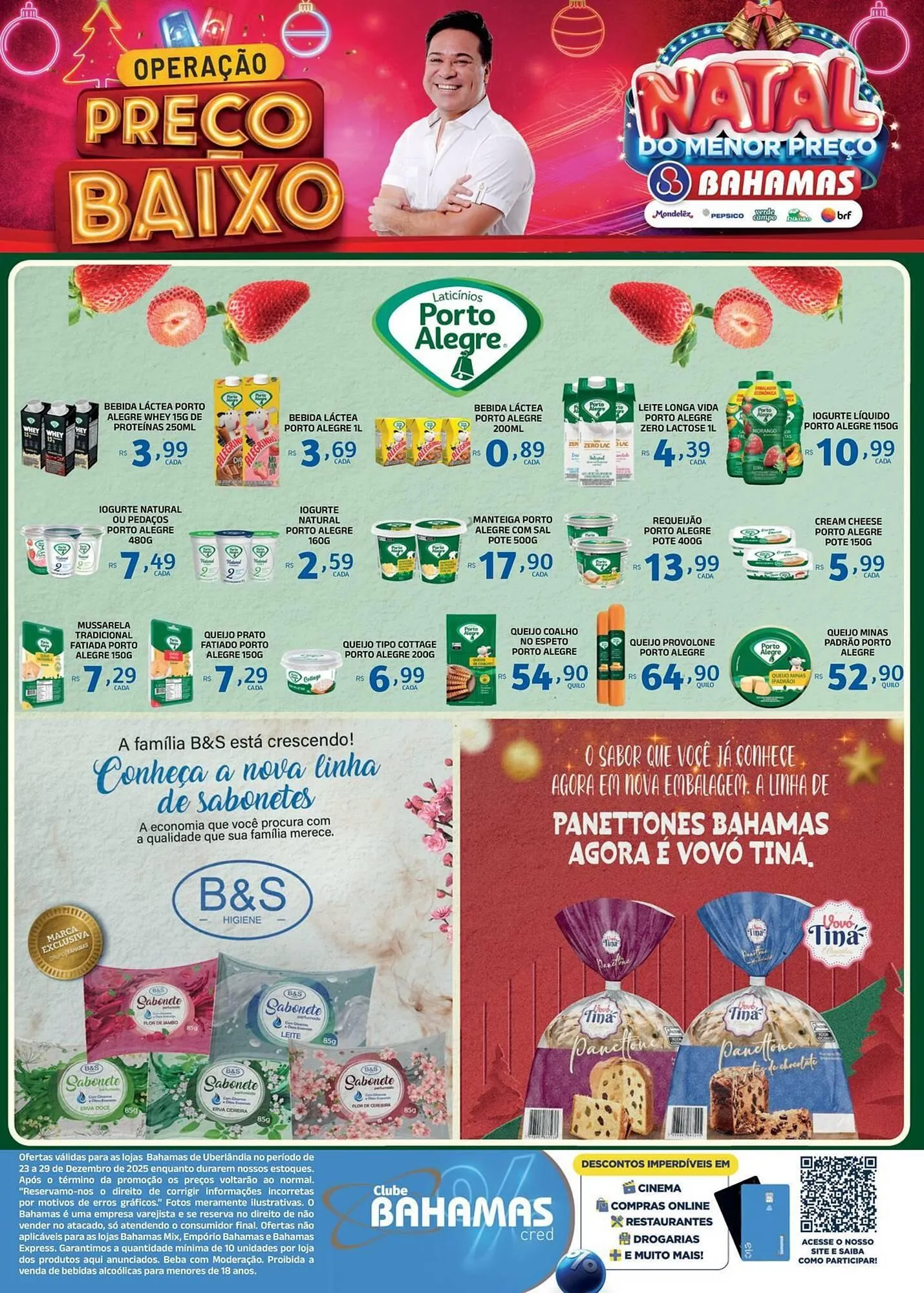 Encarte de Catálogo Bahamas Supermercados 23 de dezembro até 29 de dezembro 2025 - Pagina 4