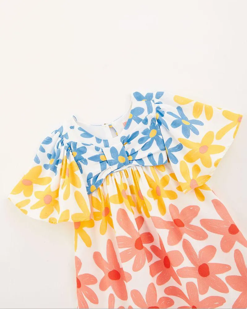 Vestido Bebe Barrado Margarita