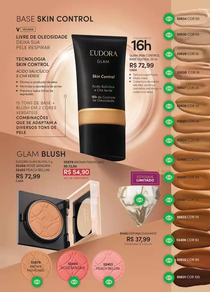 Encarte de Eudora Ciclo 05 12 de março até 12 de abril 2025 - Pagina 57