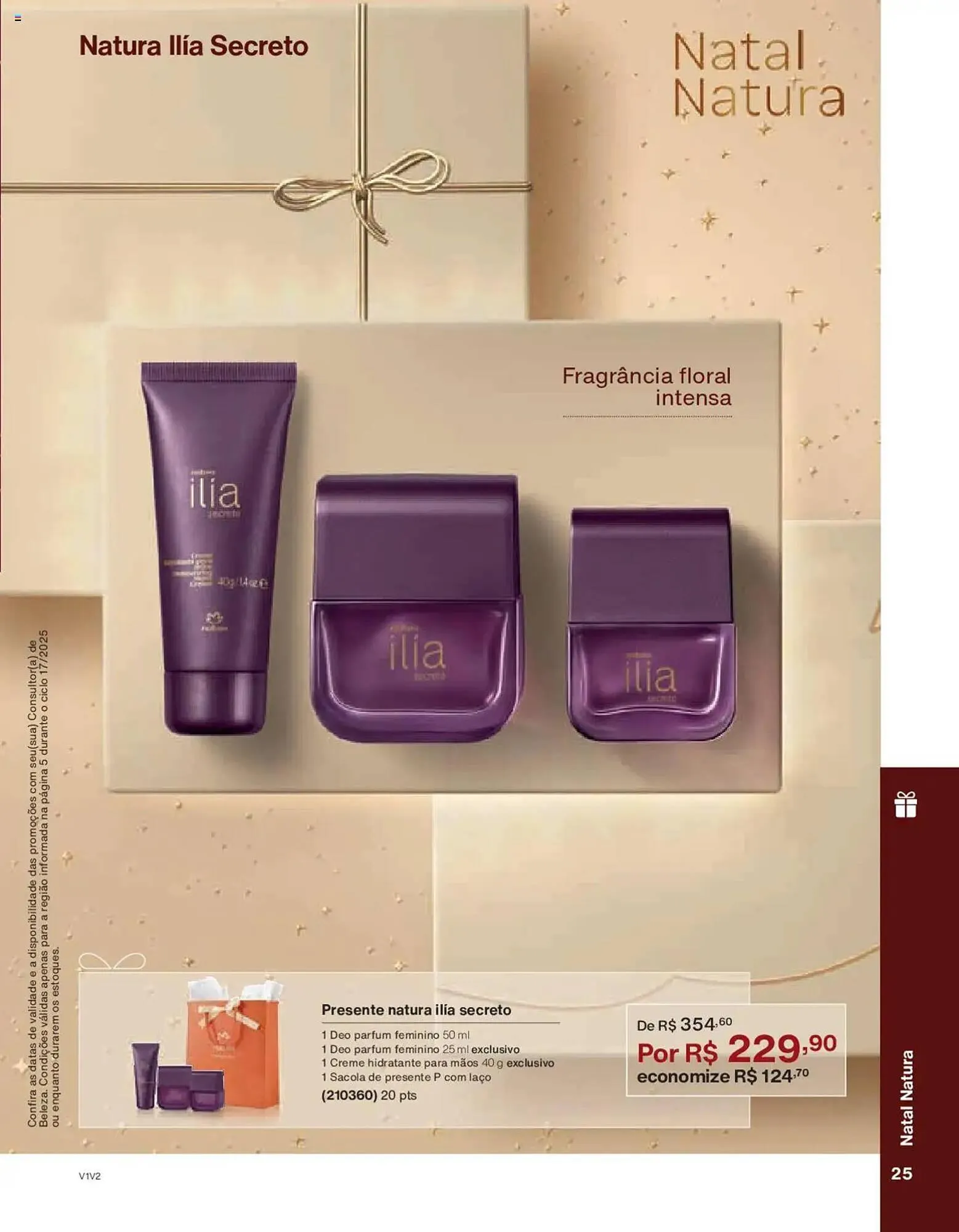 Encarte de Catálogo Natura 14 de outubro até 4 de novembro 2025 - Pagina 25