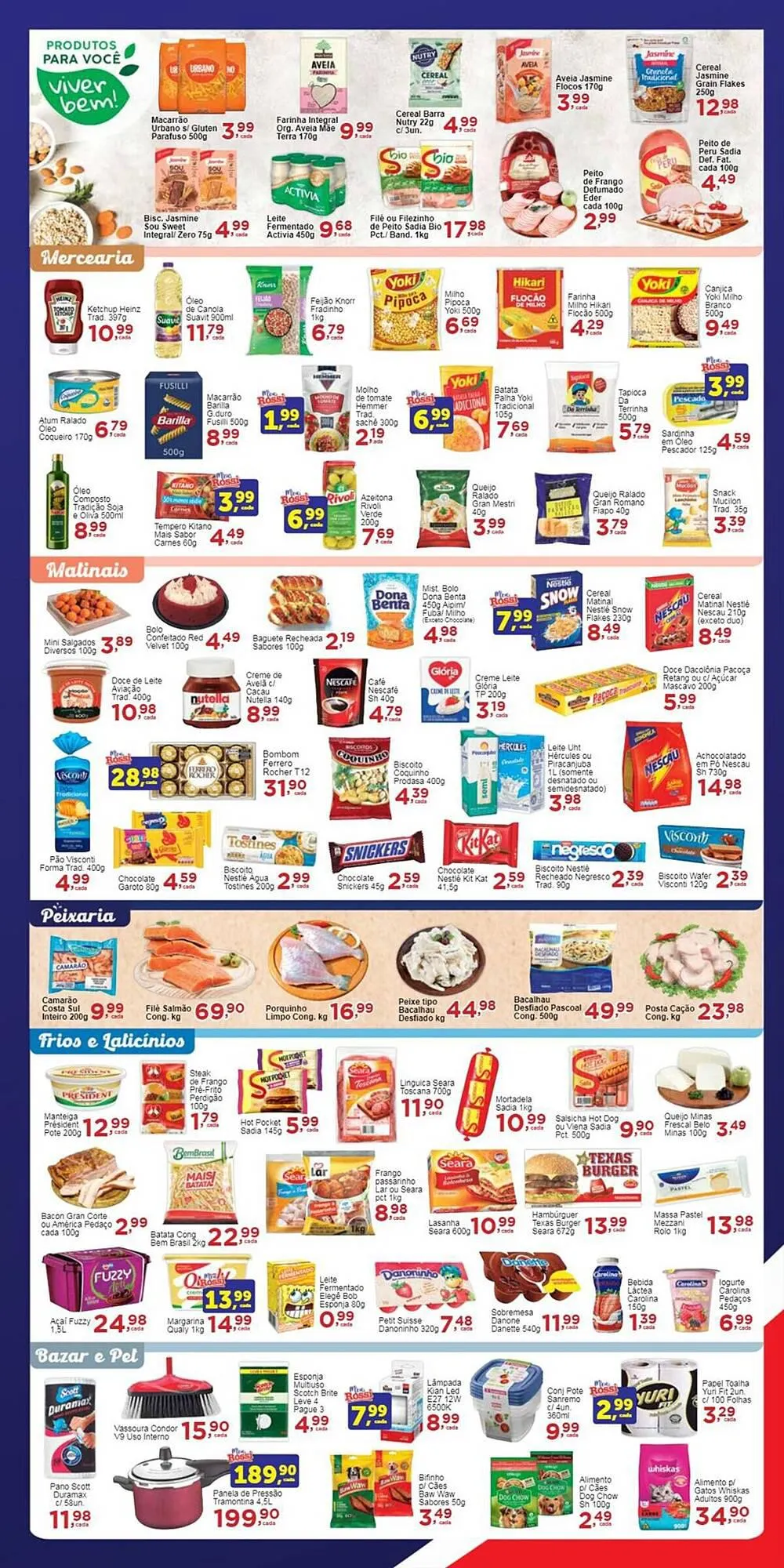 Encarte de Catálogo Rossi Supermercado 16 de agosto até 19 de agosto 2023 - Pagina 2