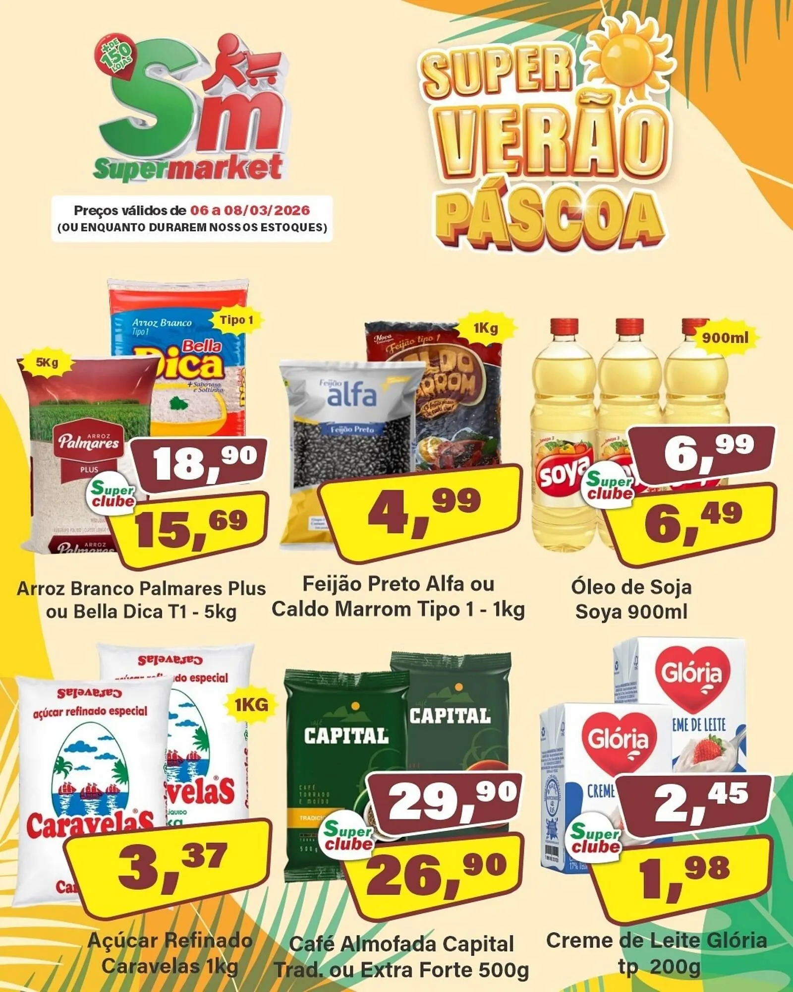 Encarte de Catálogo Floresta Supermercados 6 de março até 8 de março 2026 - Pagina 1