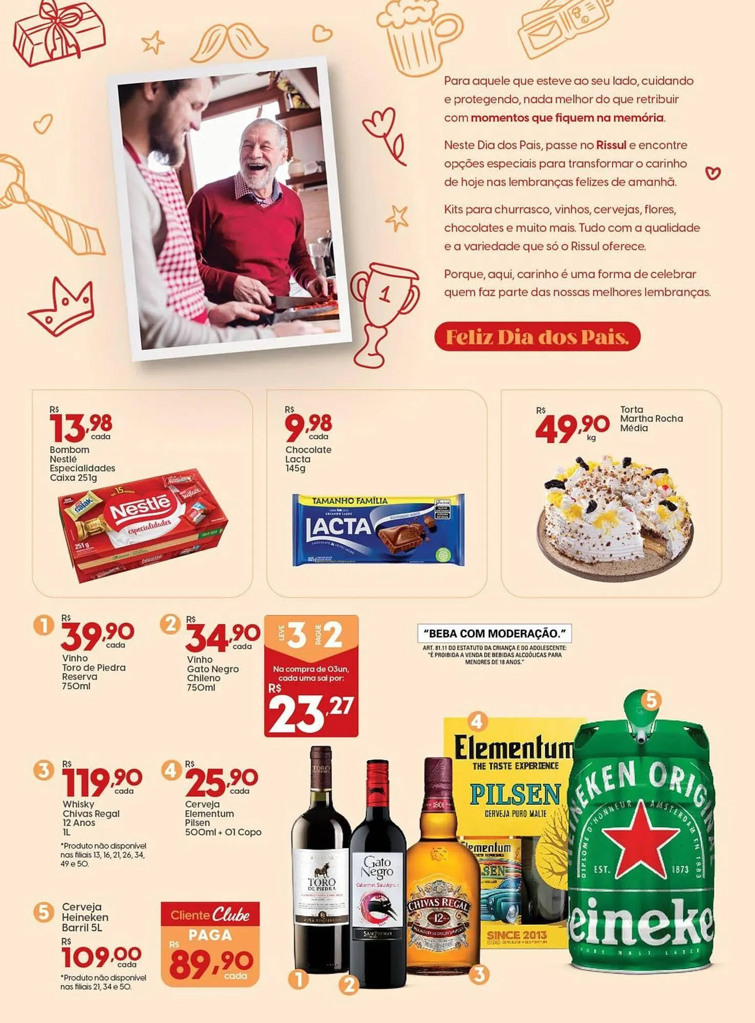 Encarte de Catálogo Supper Rissul 4 de agosto até 9 de agosto 2025 - Pagina 3