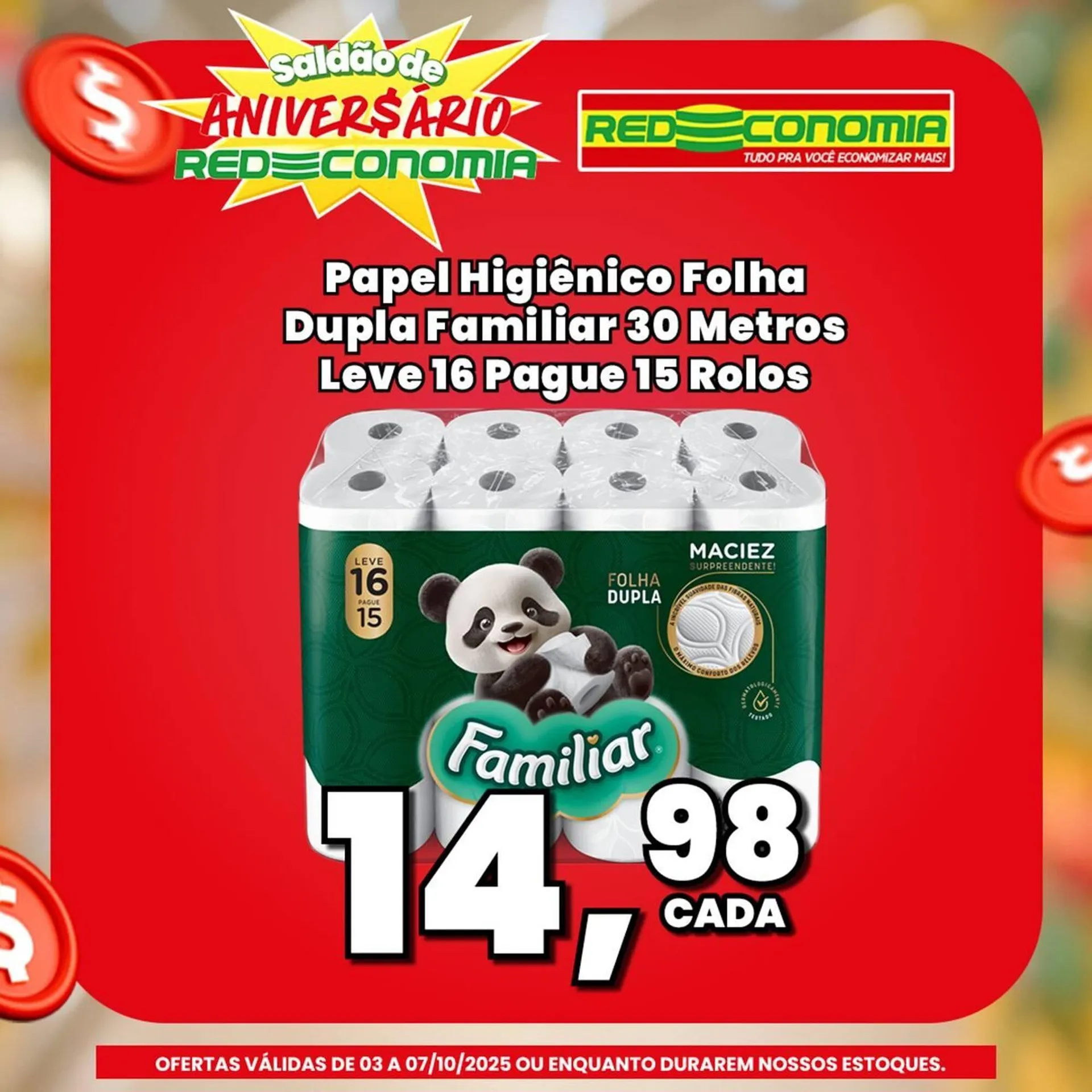 Encarte de Encarte Rede Economia 3 de outubro até 7 de outubro 2025 - Pagina 17