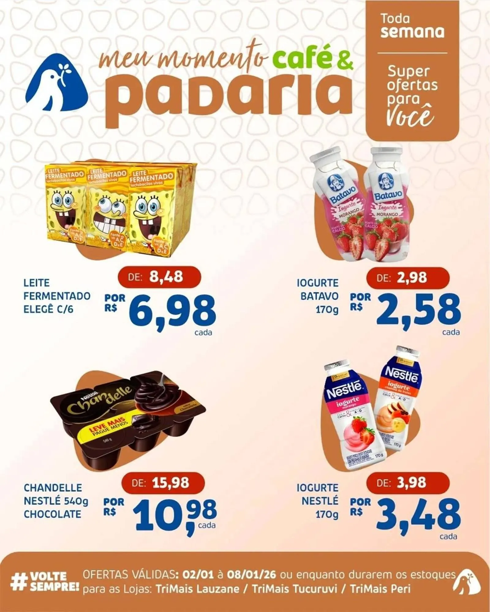 Encarte de Catálogo Trimais Supermercado 1 de fevereiro até 1 de agosto 2026 - Pagina 1