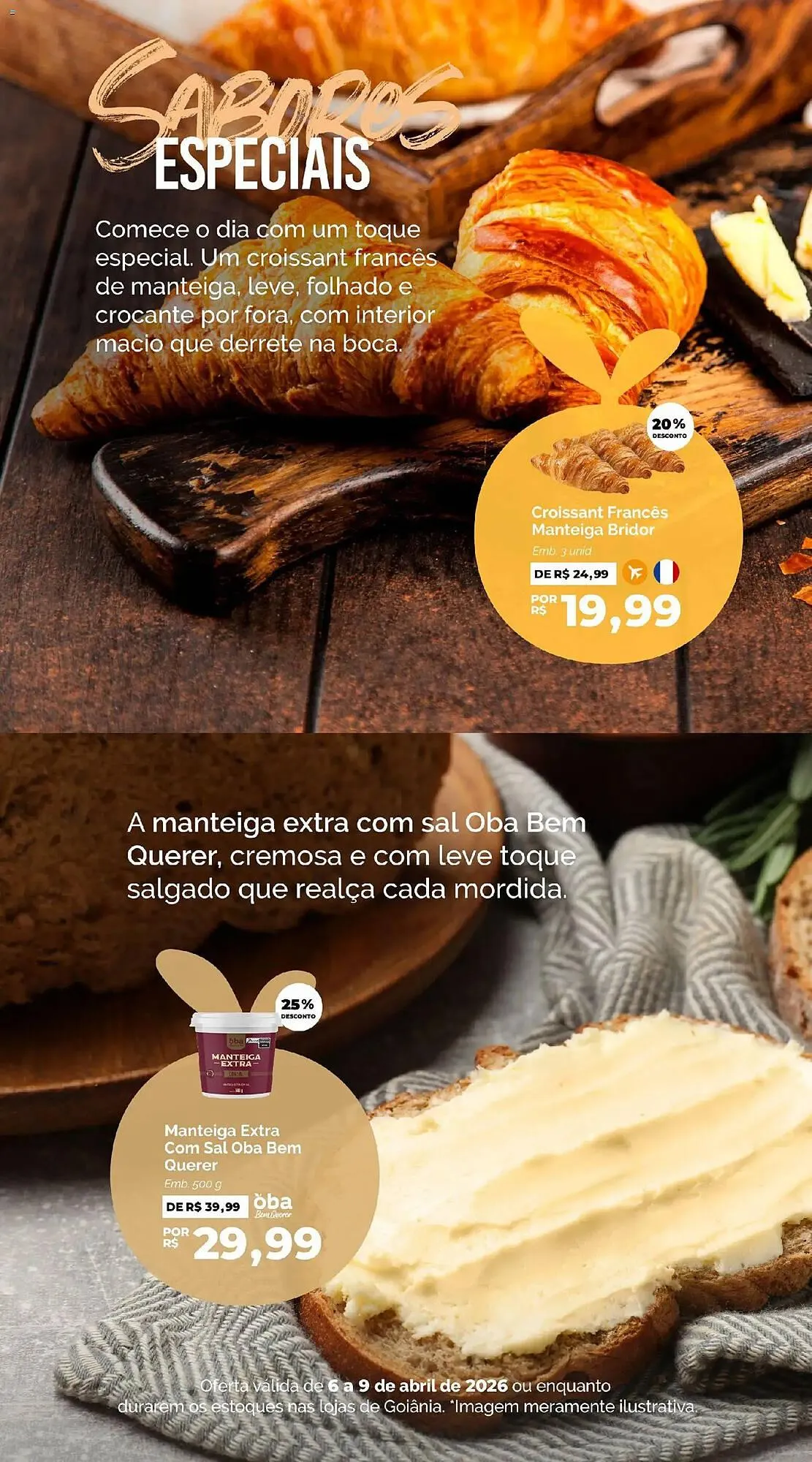 Encarte de Folheto Oba Hortifruti 6 de abril até 9 de abril 2026 - Pagina 2