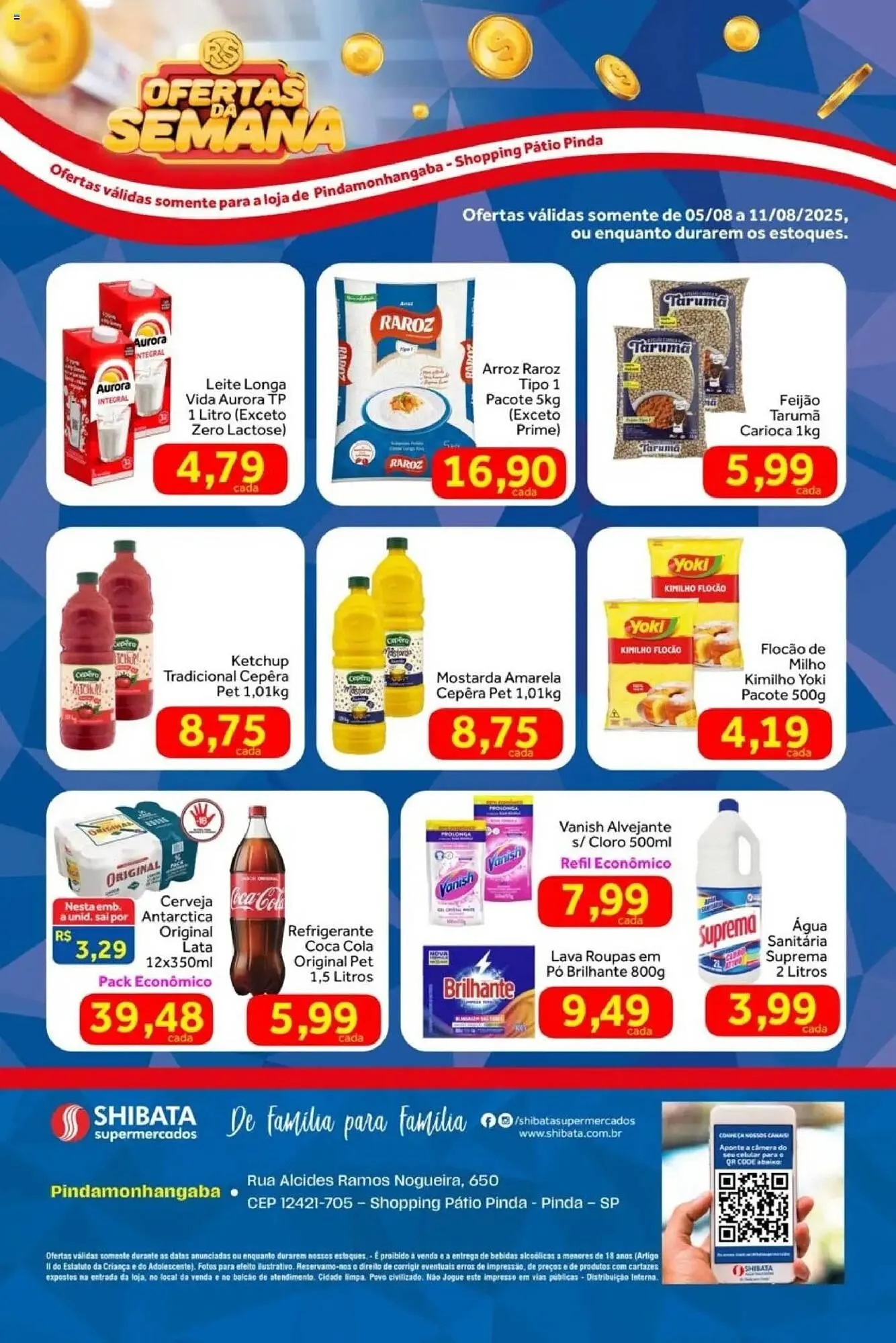 Encarte de Catálogo Shibata Supermercados 5 de agosto até 11 de agosto 2025 - Pagina 2