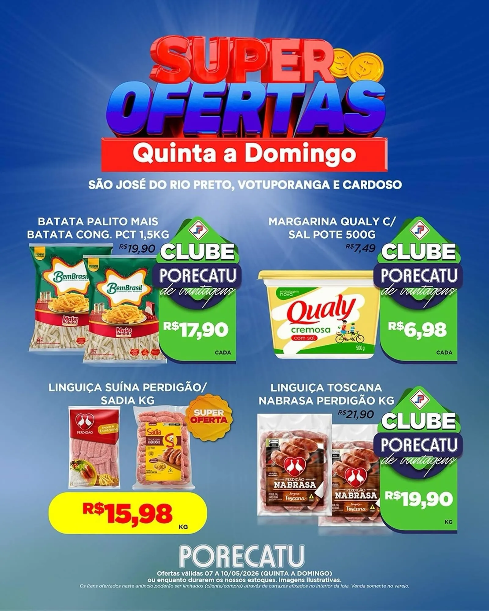 Encarte de Catálogo Supermercado Porecatu 7 de maio até 10 de maio 2026 - Pagina 6