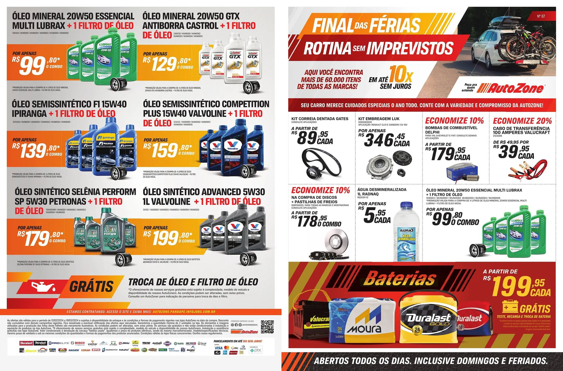 Encarte de Catálogo AutoZone 1 de fevereiro até 10 de fevereiro 2024 - Pagina 