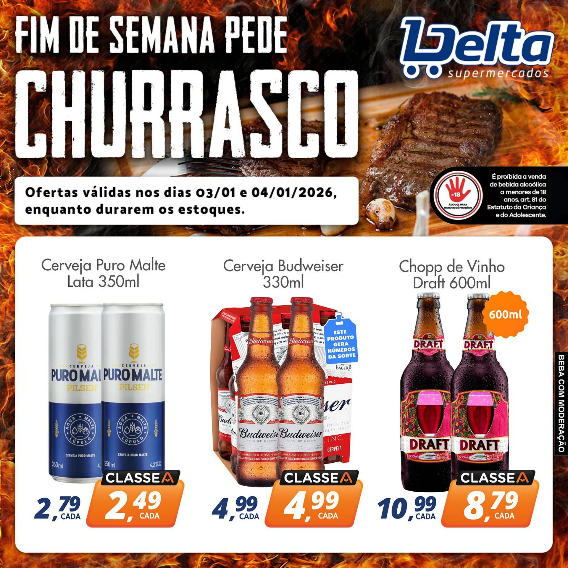 Encarte de Catálogo Delta Supermercados 3 de janeiro até 4 de janeiro 2026 - Pagina 3