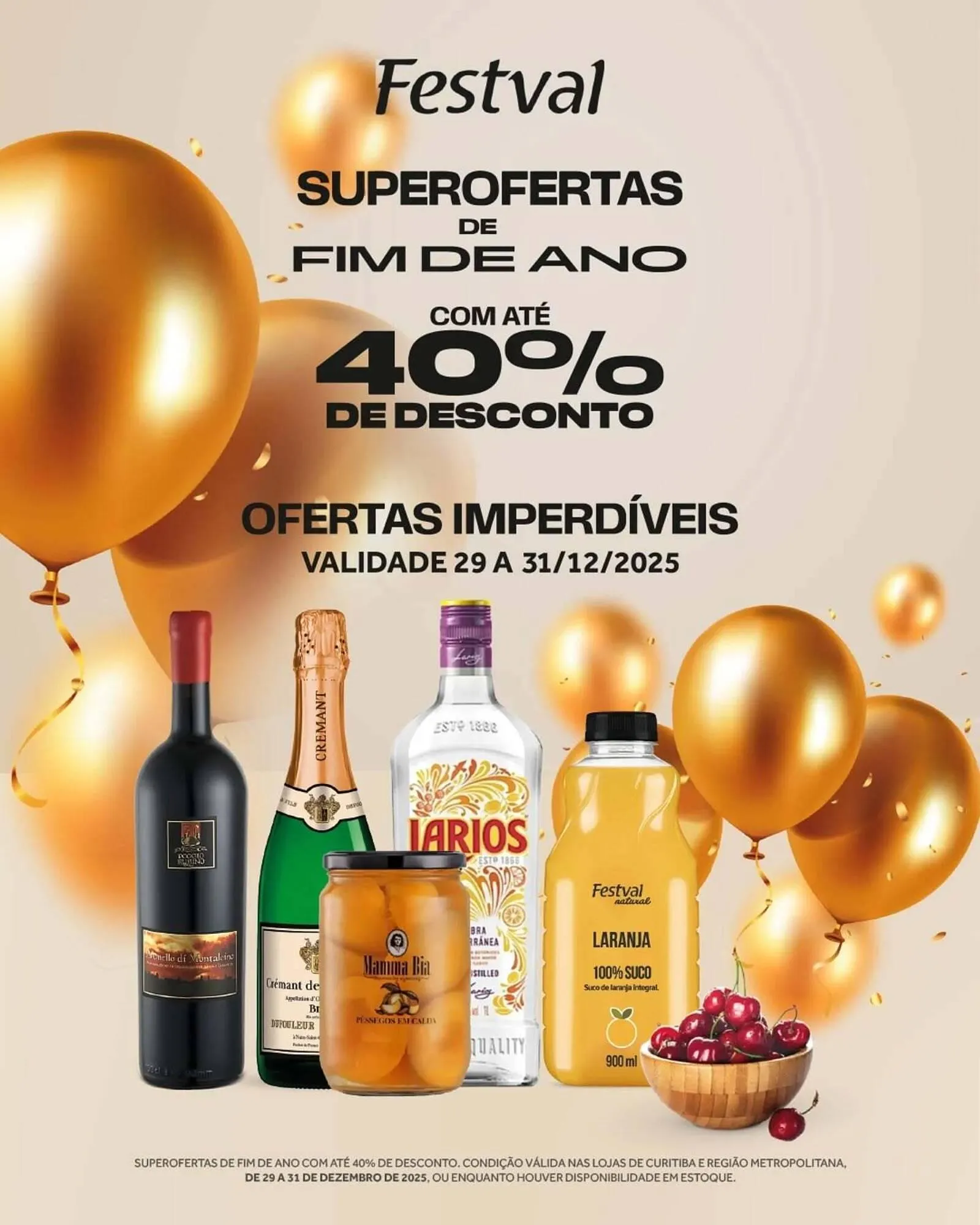 Encarte de Encarte Festval 29 de dezembro até 31 de dezembro 2025 - Pagina 1