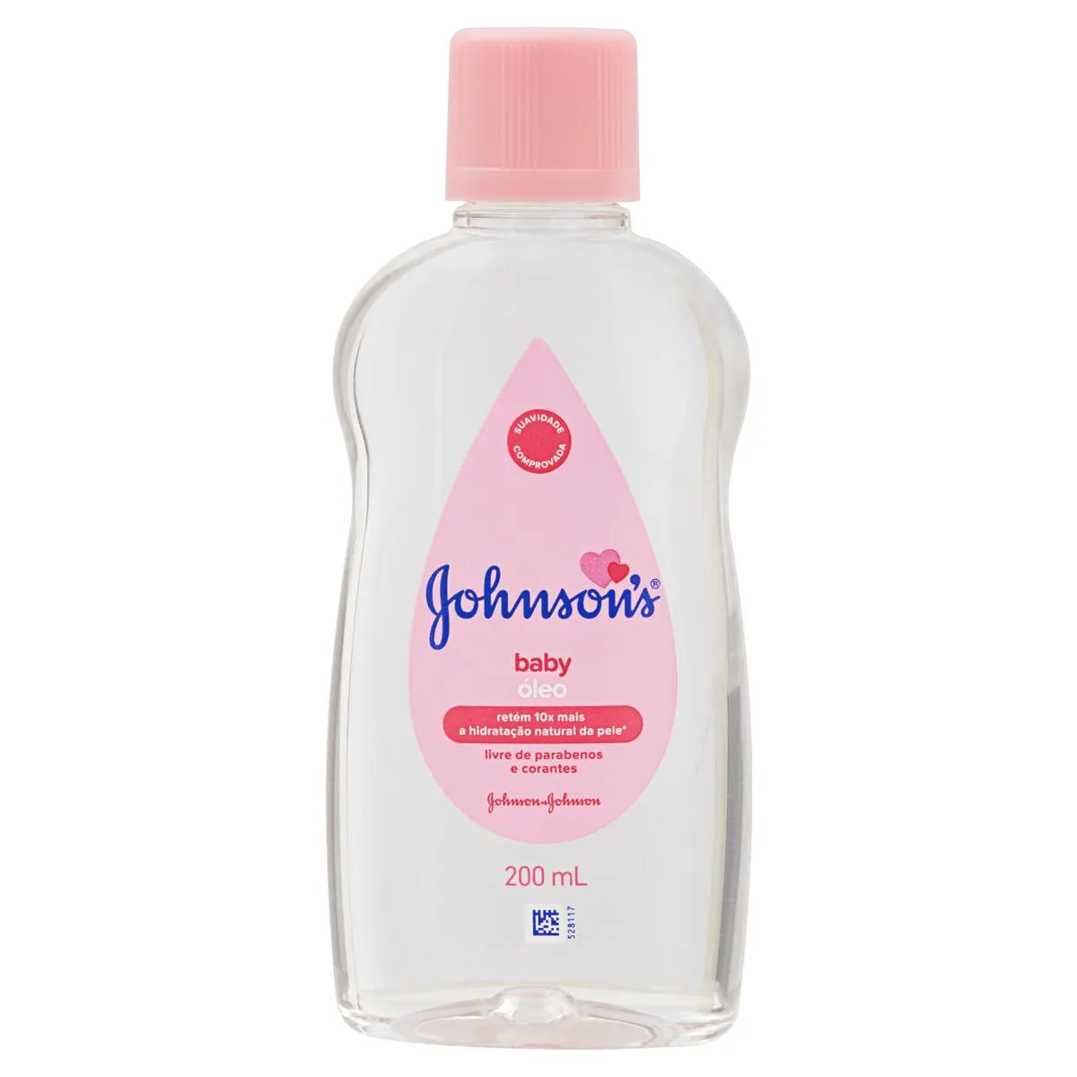 Óleo para Bebê Johnson's Baby Frasco 200ml