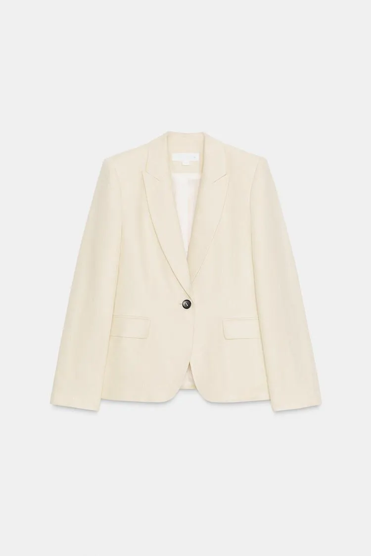BLAZER BÁSICO COM LINHO
