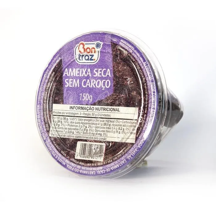 Ameixa Seca Koch Sem Caroço Pote 150g