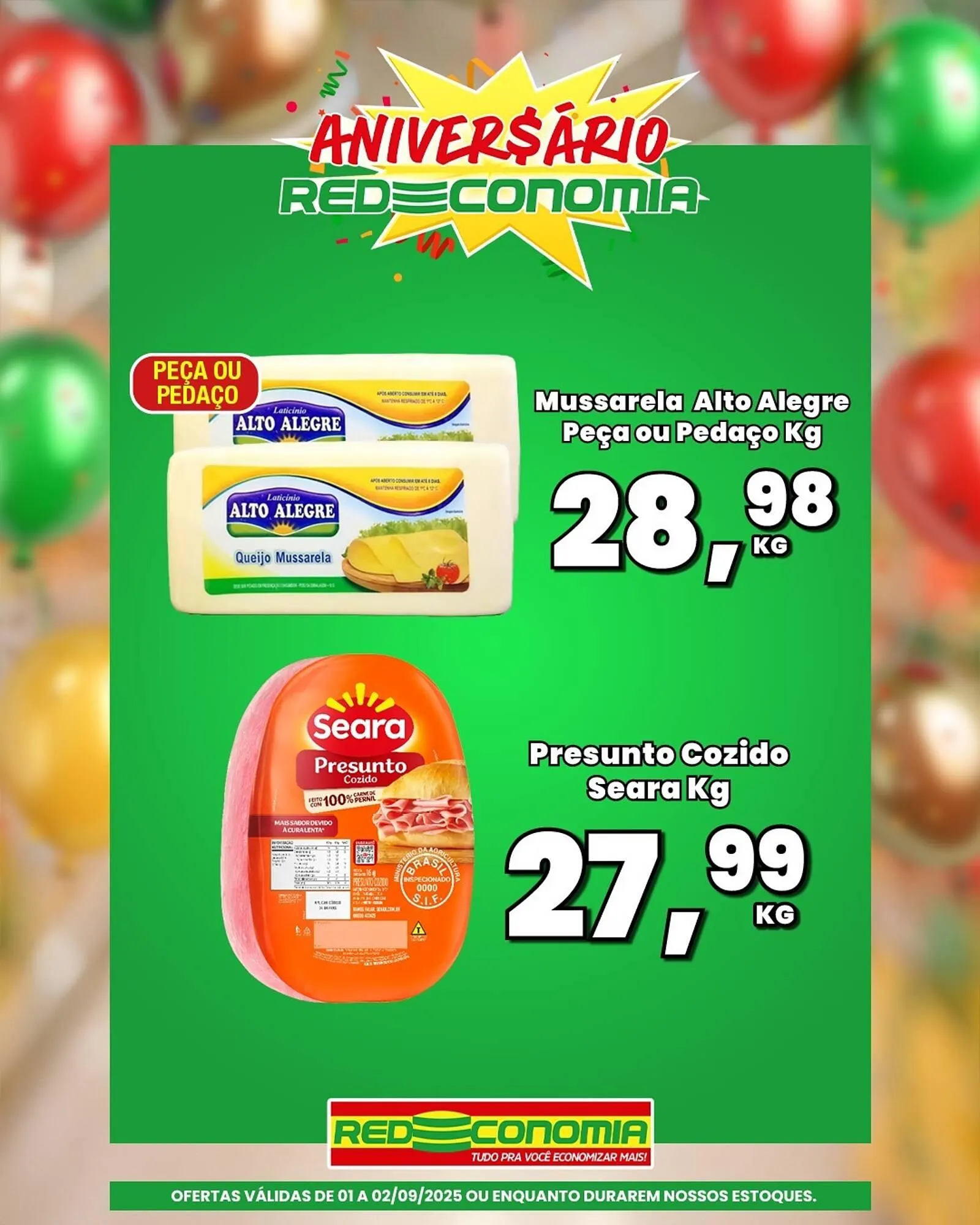 Encarte de Catálogo Rede Economia 1 de setembro até 2 de setembro 2025 - Pagina 2