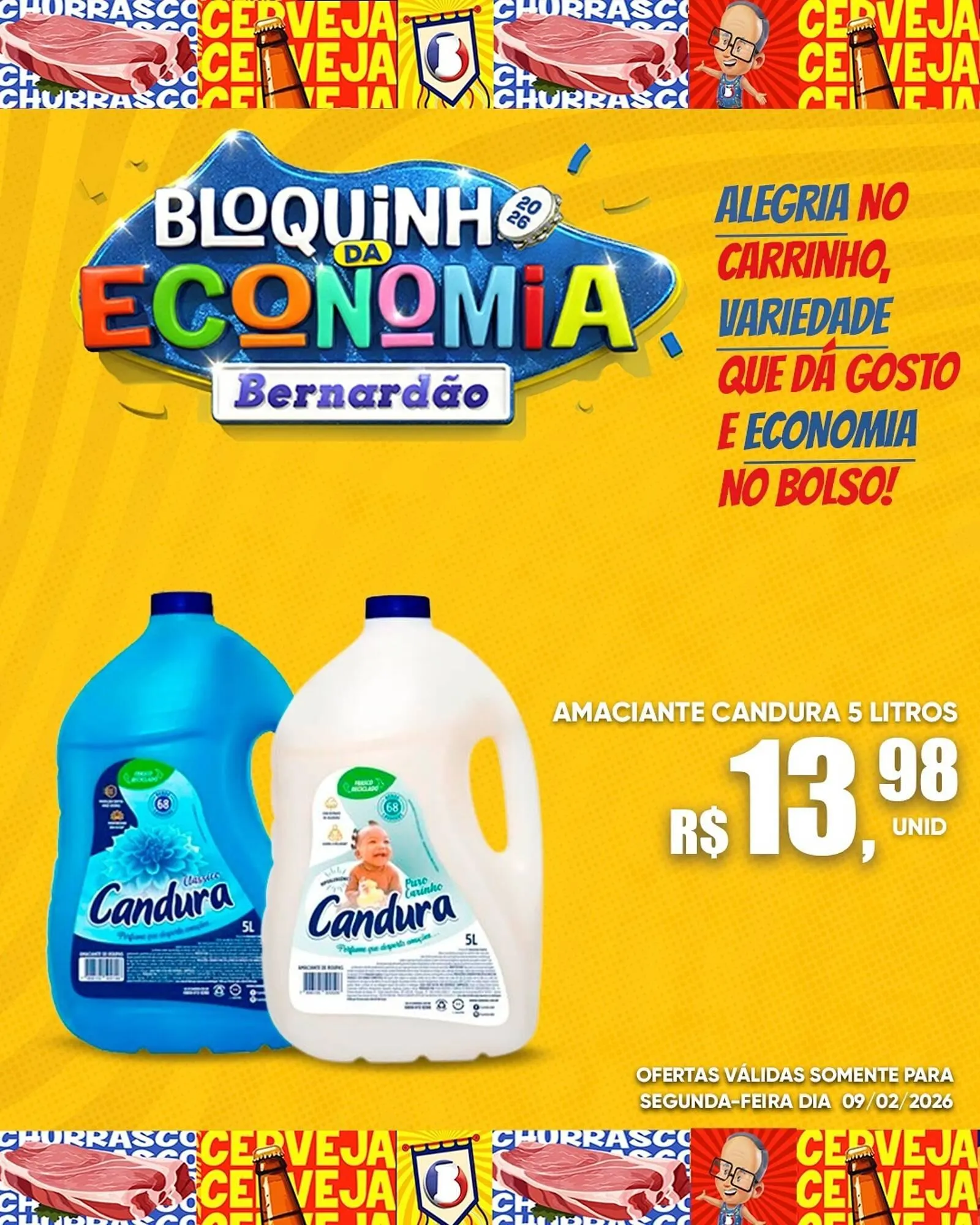 Encarte de Catálogo Supermercado Bernardão 9 de fevereiro até 9 de fevereiro 2026 - Pagina 4