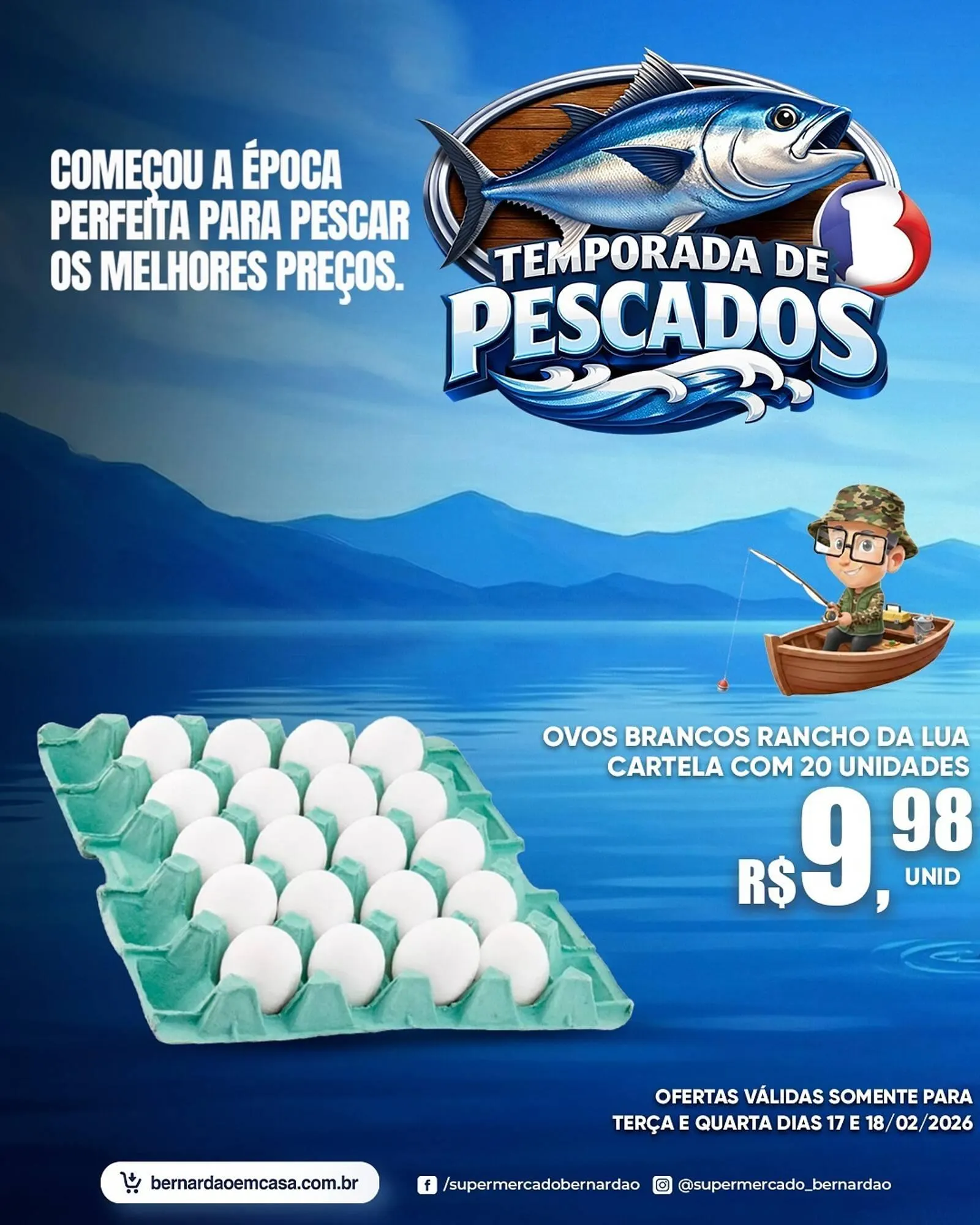 Encarte de Catálogo Supermercado Bernardão 17 de fevereiro até 18 de fevereiro 2026 - Pagina 4