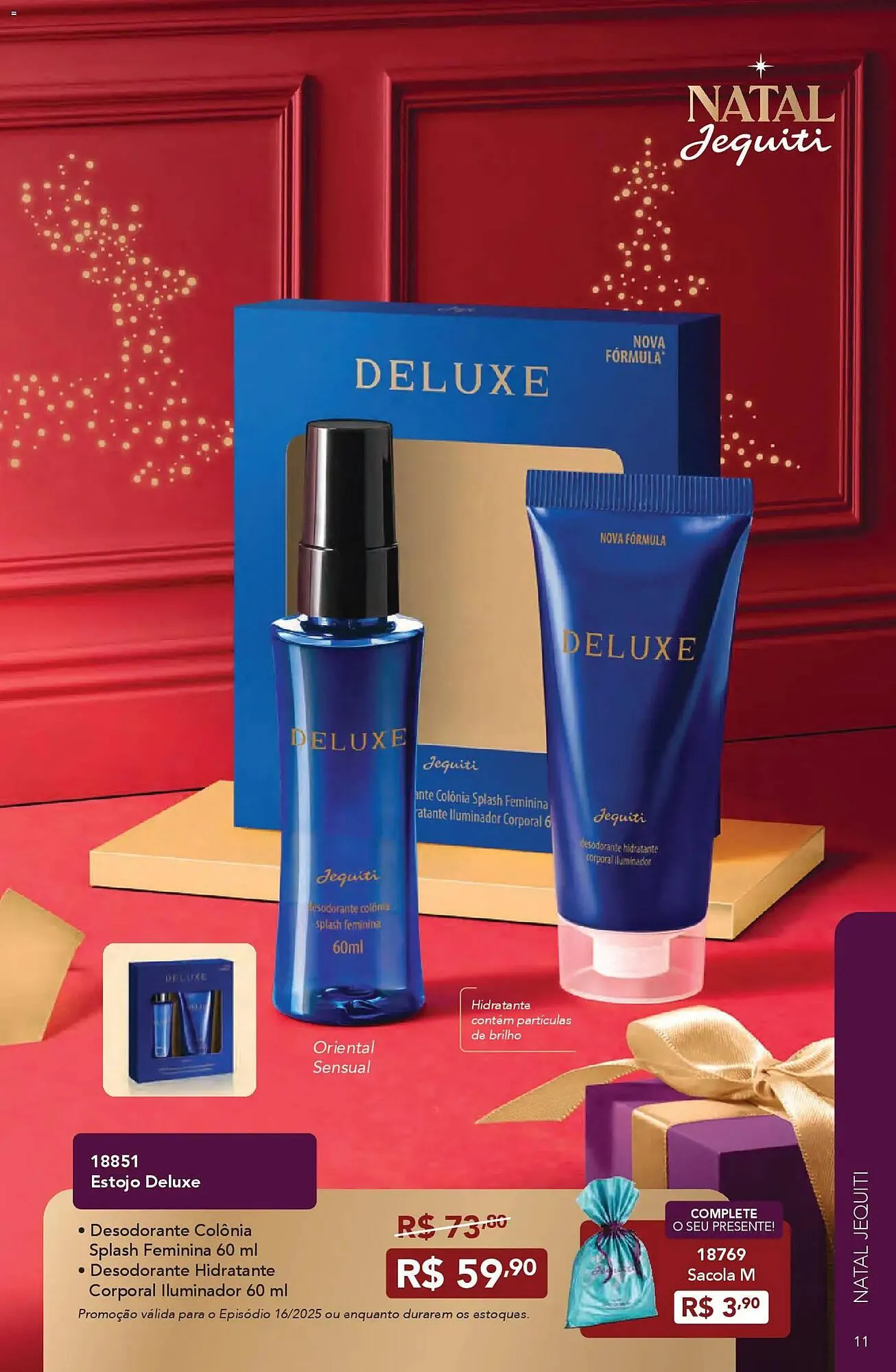 Encarte de Catálogo Jequiti 11 de novembro até 9 de dezembro 2025 - Pagina 11