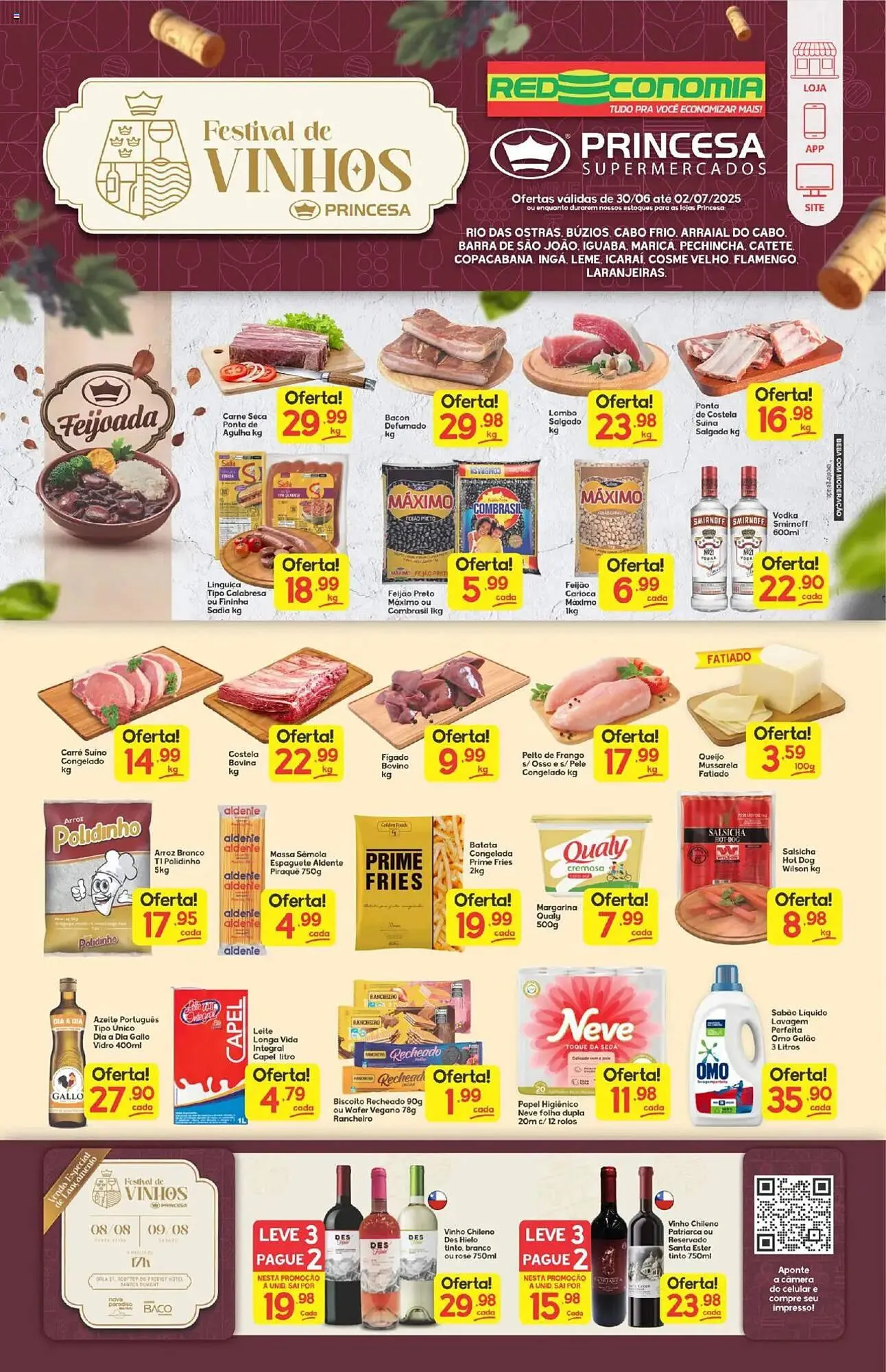 Encarte de Catálogo Supermercados Princesa 30 de junho até 3 de julho 2025 - Pagina 1