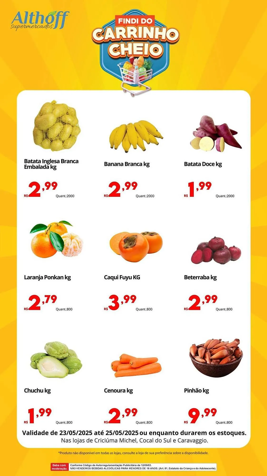 Encarte de Catálogo Althoff Supermercados 23 de maio até 25 de maio 2025 - Pagina 3