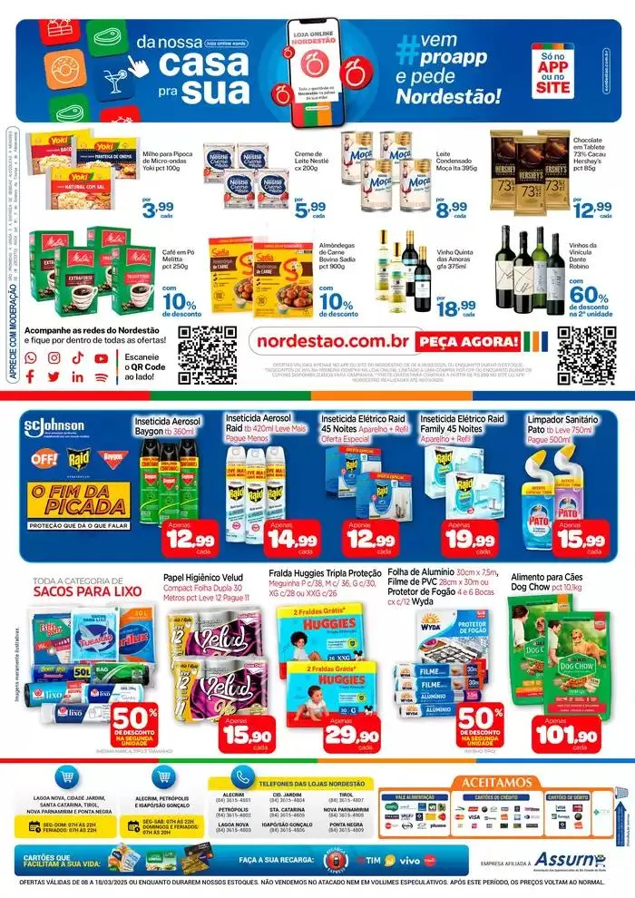 Encarte de Encarte Nordestao 8 de março até 18 de março 2025 - Pagina 12