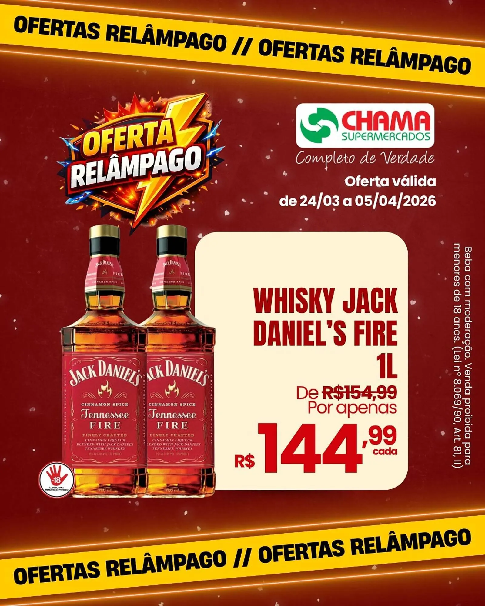 Encarte de Catálogo Chama Supermercados 25 de março até 5 de abril 2026 - Pagina 4