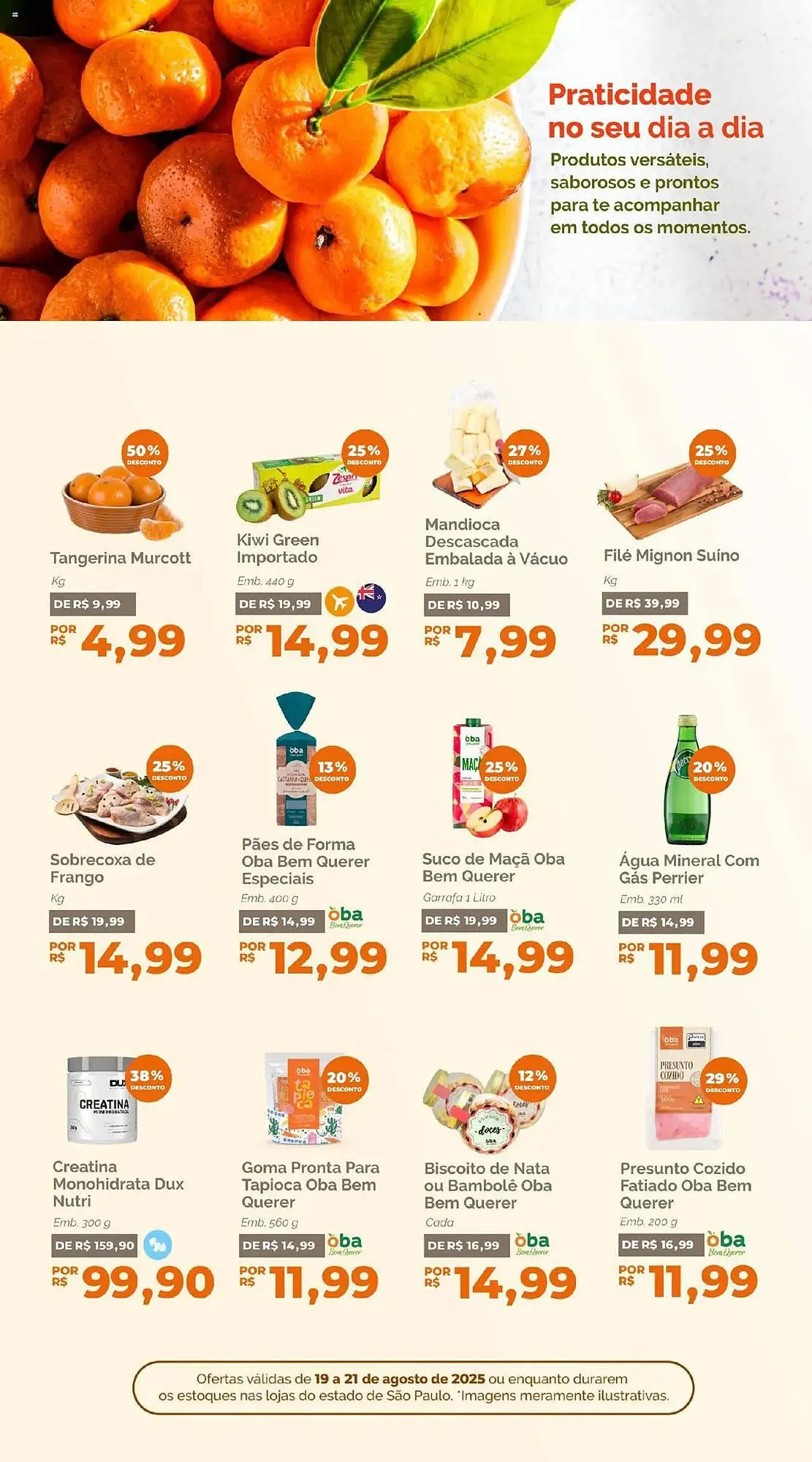 Encarte de Catálogo Oba Hortifruti 19 de agosto até 21 de agosto 2025 - Pagina 5