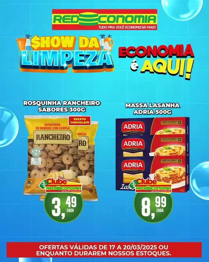 Encarte de Encarte Rede Economia 17 de março até 20 de março 2025 - Pagina 3