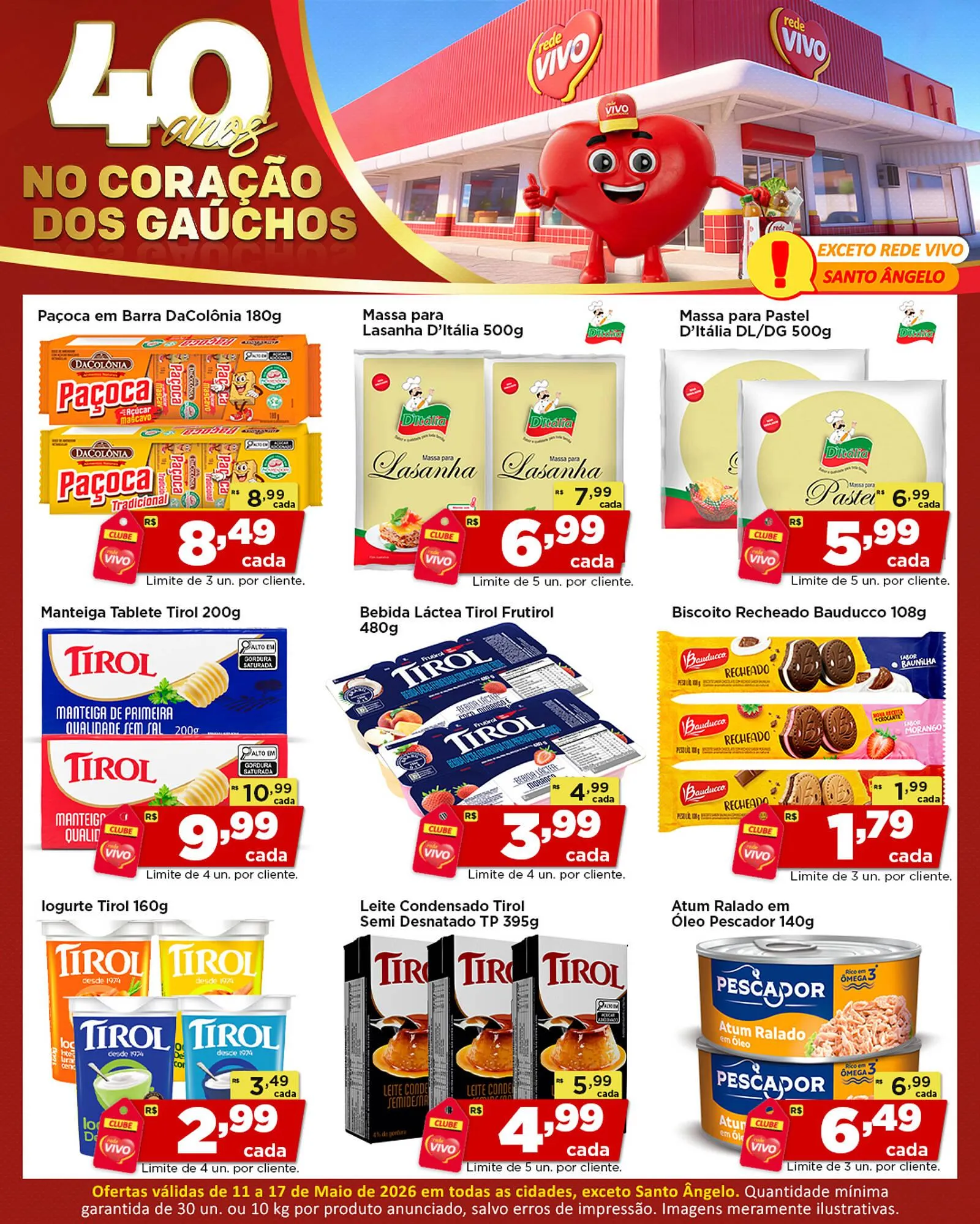 Encarte de Encarte Rede Vivo 11 de maio até 17 de maio 2026 - Pagina 2