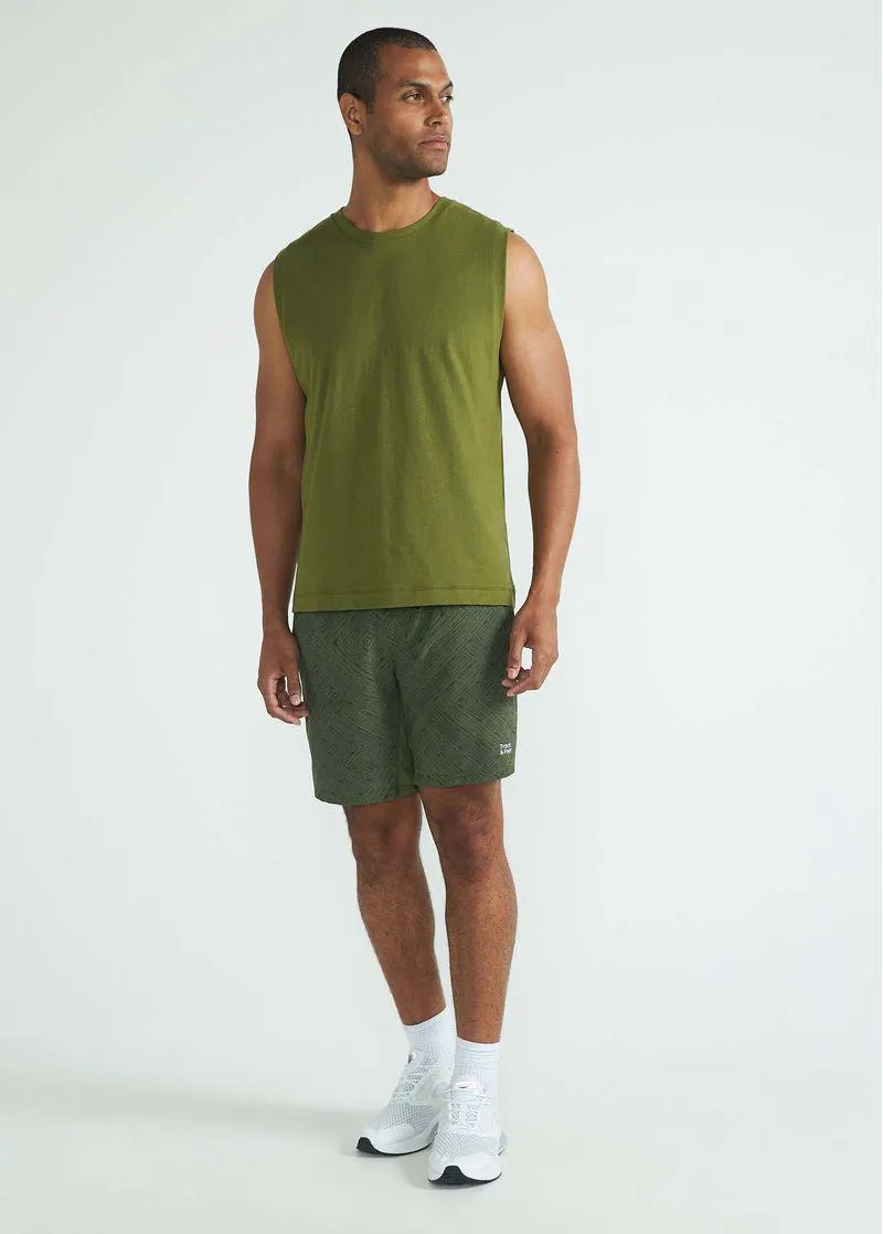 Shorts Masculino Médio Estampado